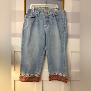 LONDONJEAN Light Blue Jeans with Trim Size 14